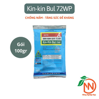 Kin Kin Bul 72WP Gói 100gr - Rỉ Sắt, Thán Thư, Đốm Vàng, Đốm Nâu