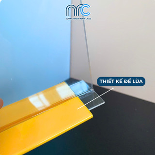(Xuất hoá đơn VAT)  Bảng menu mica A4, A5, A6, Bảng QR thanh toán, Bảng mica trong suốt