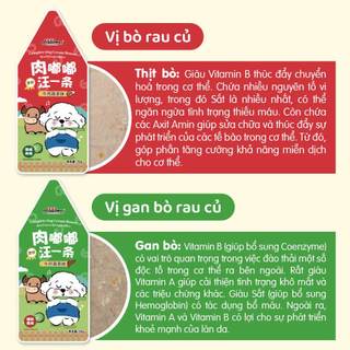 Pate Sốt Kem Dành Cho Chó DoggyMan 6 Vị Tiện Dụng Thơm Ngon Dinh Dưỡng