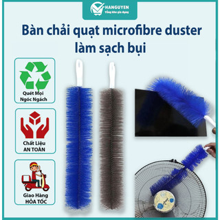 Chổi vệ sinh quạt, dụng cụ vệ sinh quạt, phủi bụi vệ sinh bàn phím lau khe hẹp cửa sổ tiện lợi #A211