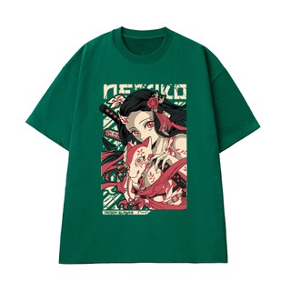 Áo Thun Anime Demon Slayer NGỐ TEE Nhân Vật Nezuko Đáng Iu Chất Vải Cotton 100 Thoáng Mát