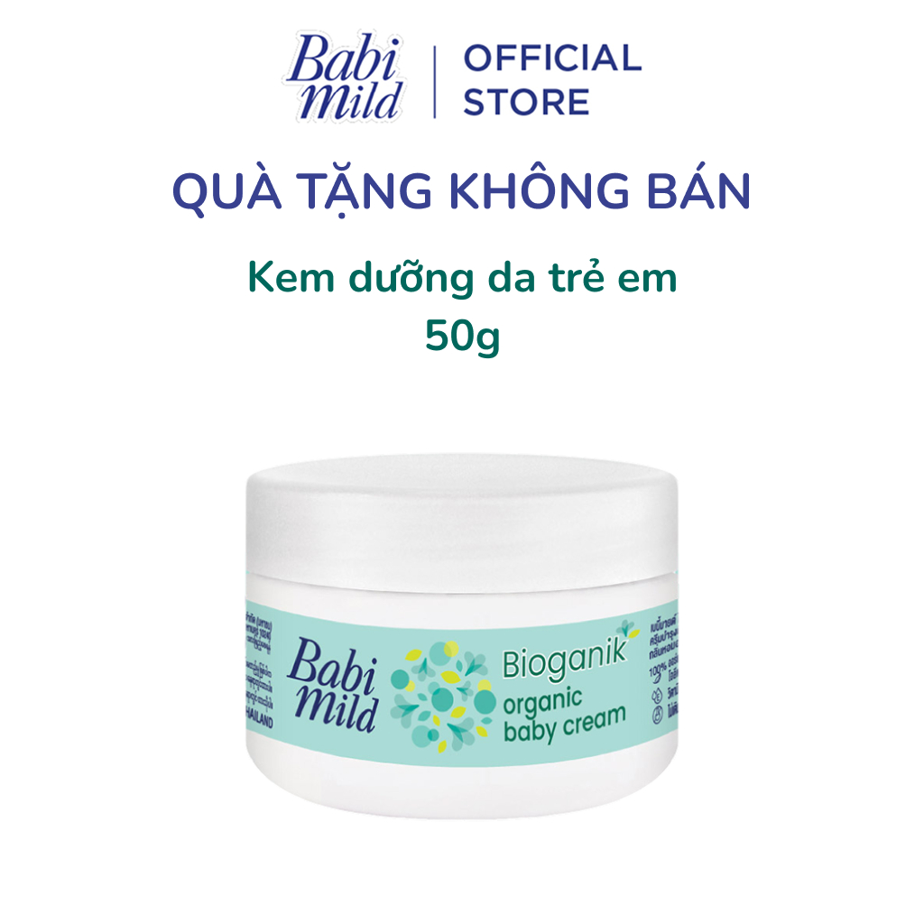 [Quà Tặng] - [Quà Tặng] - Kem dưỡng da trẻ em Babi Mild 50g