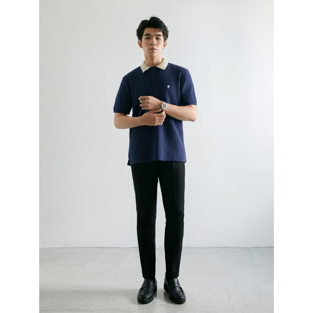 Áo Polo Phối Cổ RT CLASSY R3 Dáng Rộng Trẻ Trung Chất Cotton Pique Dày Dặn Thoáng Khí