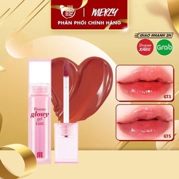 [SVIP Deal] Son Bóng Pha Lê Căng Mọng, Bền Màu Merzy Bisous Glowy Gel Tint 4g