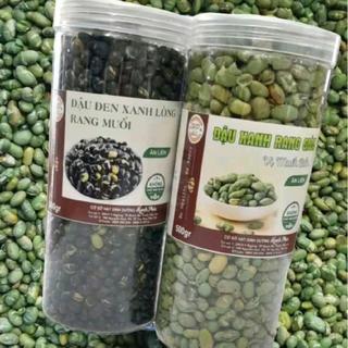 Đậu đen xanh lòng rang muối - Hạt nhà Hạnh Phúc - món ăn vặt thơm ngon, bổ dưỡng nhưng không mặn