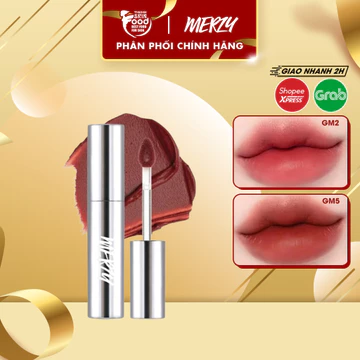 [SVIP Deal] [Merzy Glam Vỏ Bạc] Son Kem Lì Mềm Mịn, Lâu Trôi Merzy The Glam Mellow Tint 4g