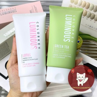 [COLORKEY] Sữa Rửa Mặt Colorkey Luminous Vỏ Hồng/Xanh, Làm Sạch Sâu, Không Gây Khô Da, 100g