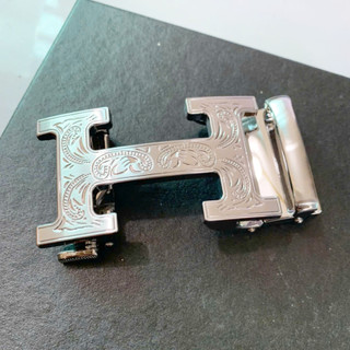 Mặt khóa thắt lưng nam chữ H kiểu khóa hợp kim dùng cho dây 3,5cm trở xuống thatlungvidanamnu
