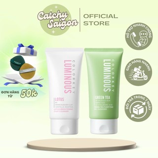 [COLORKEY] Sữa Rửa Mặt Colorkey Luminous Vỏ Hồng/Xanh, Làm Sạch Sâu, Không Gây Khô Da, 100g