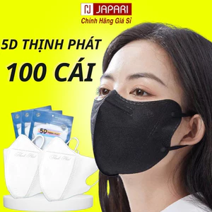 Khẩu Trang 5D Thịnh Phát Đủ Màu-Khẩu Trang Y tế Người Lớn 3 Lớp Chống Bụi, Chống Tia UV, Kháng Khuẩn-JAPARI