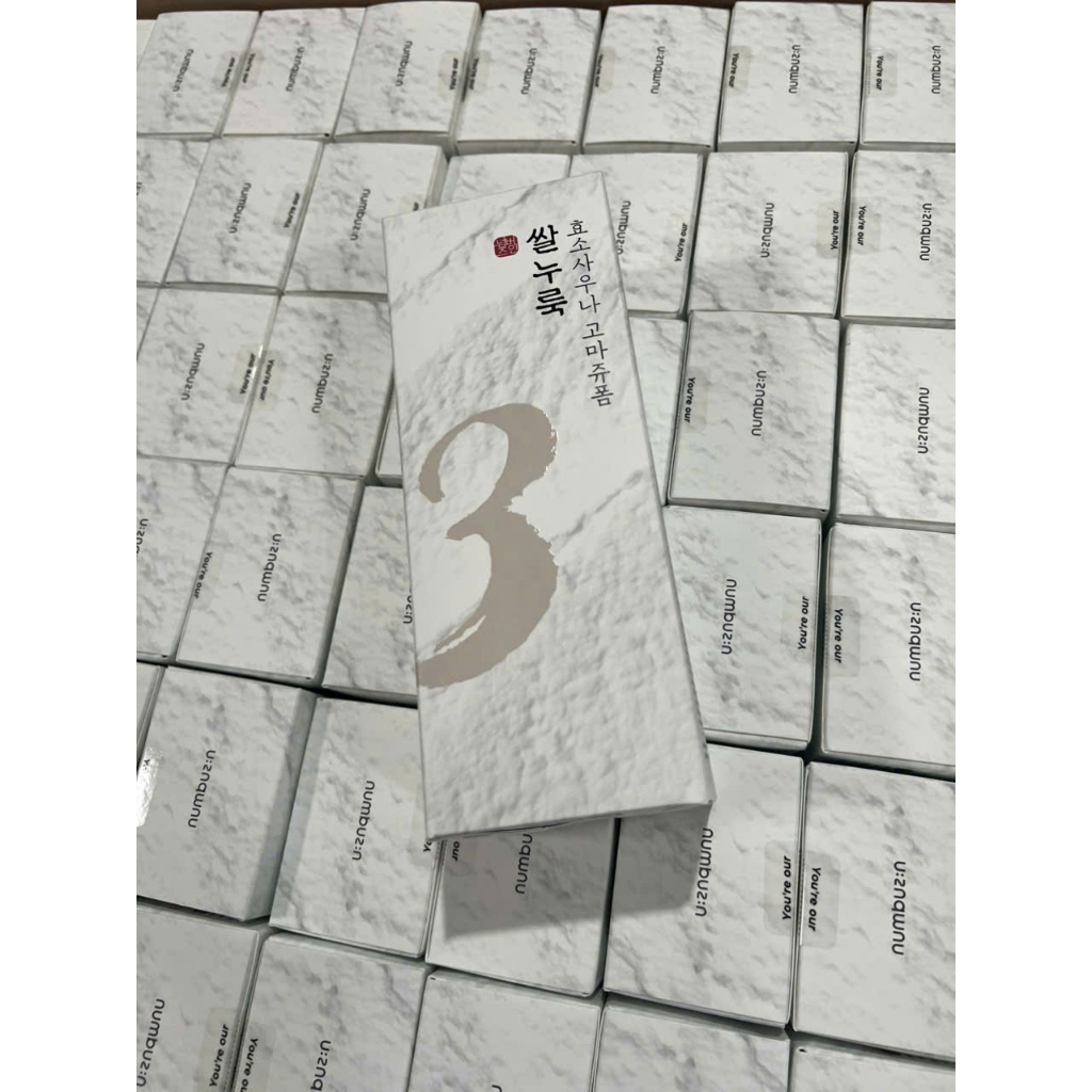 [DATE 1/2027] Sữa rửa mặt Numbuzin No.3 Rice Enzyme Skin Softening Cleansing Foam 170ml
