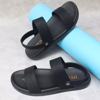Sandal Nam cao cấp -quai hậu bấm cúc cho học sinh, sinh viên phong cách thời trang 2025