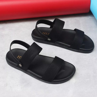 Sandal Nam cao cấp -quai hậu bấm cúc cho học sinh, sinh viên phong cách thời trang 2025