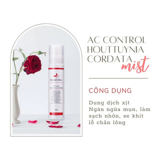 [HÀNG CÔNG TY] Xịt giảm mụn ngực, mụn lưng GoodnDoc AC Control Houttuynia Cordata Mist 100ml
