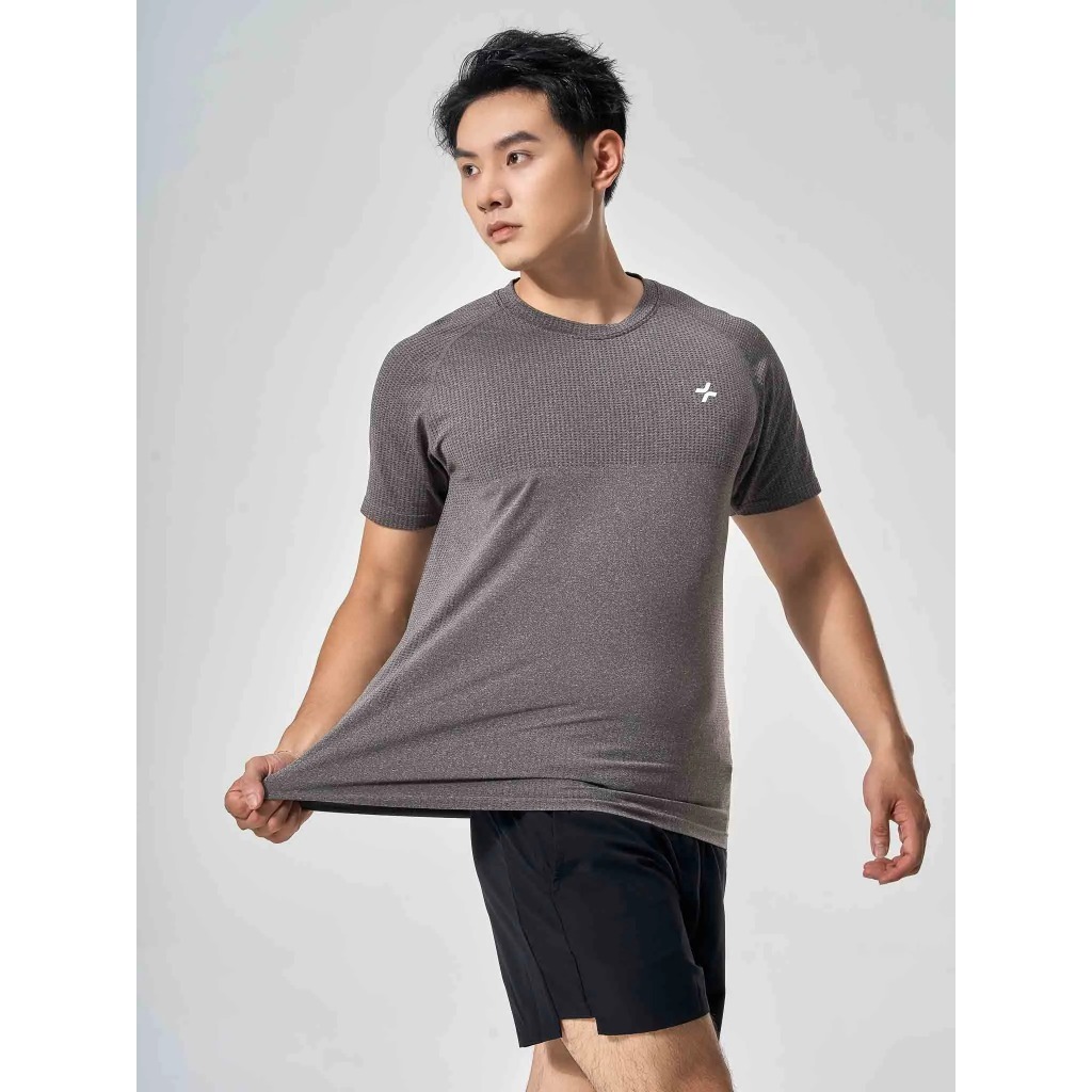 [TẶNG COMBO 2 TẤT]Set thể thao nam Áo Tshirt Training Seamless Body Mapping Quần Shorts 7 inch đa năng Coolmate