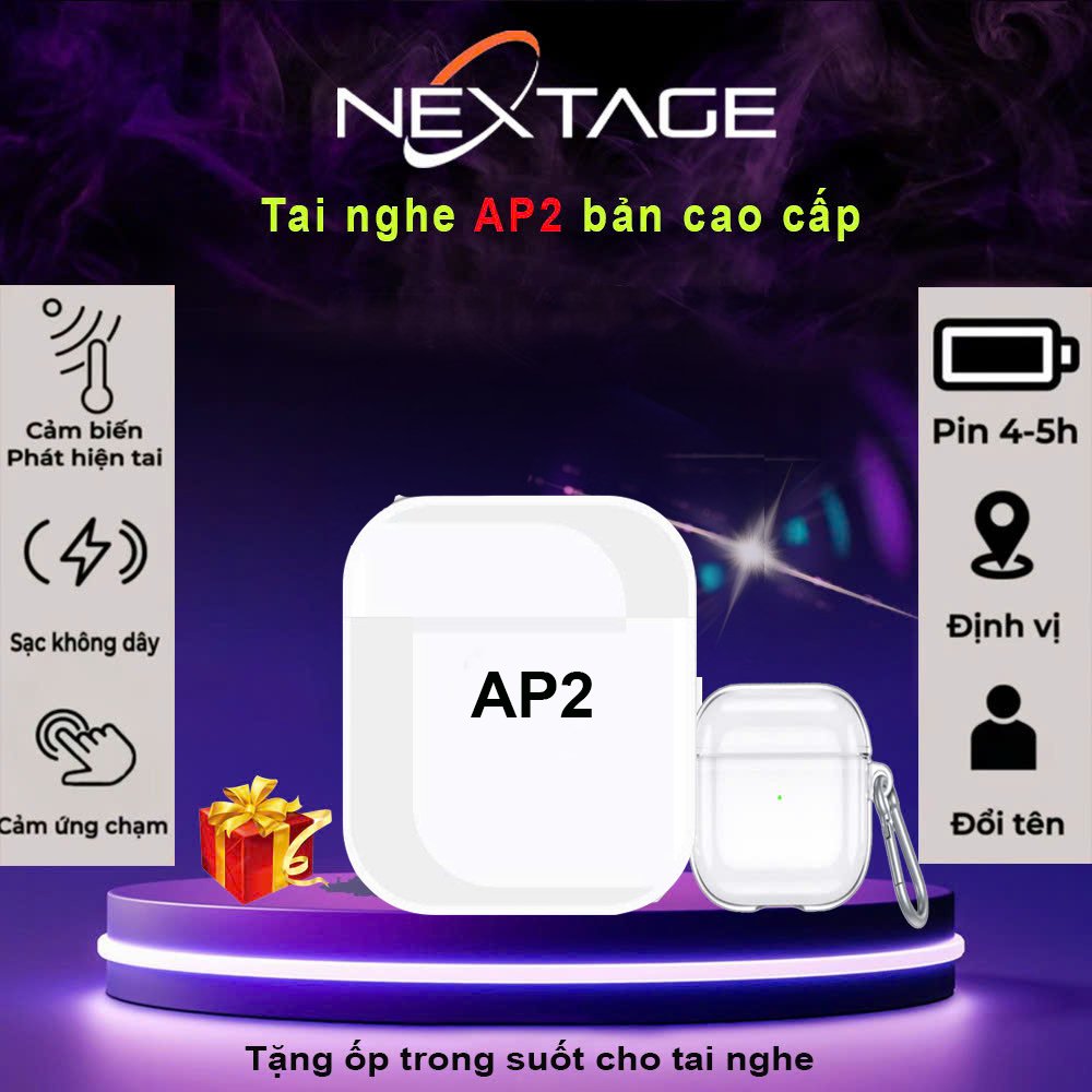 Tai Nghe Bluetooth A2 Chip Jerry Bản Cao Cấp - Có Mic Đàm Thoại - Bass Căng - Full Tính Năng - Chính Hãng NEXTAGE