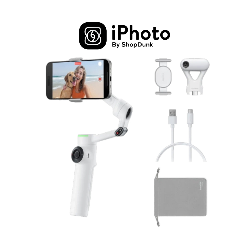 Gimbal Chống Rung Điện Thoại Insta360 Flow 2 AI Tracker Chính Hãng
