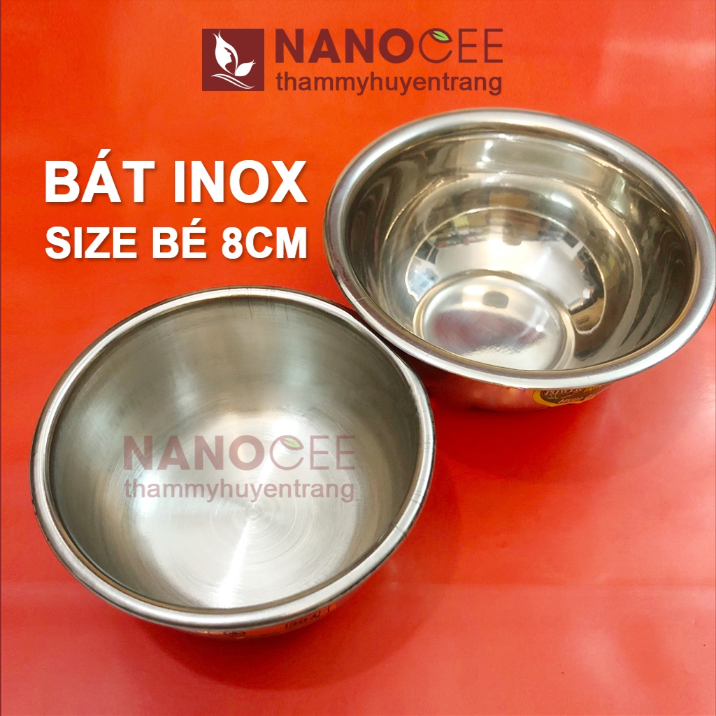 Bát inox - Chén Bé 8cm Trong Bộ Khay Hộp Inox Dụng Cụ Y Tế, Dụng Cụ Spa ...