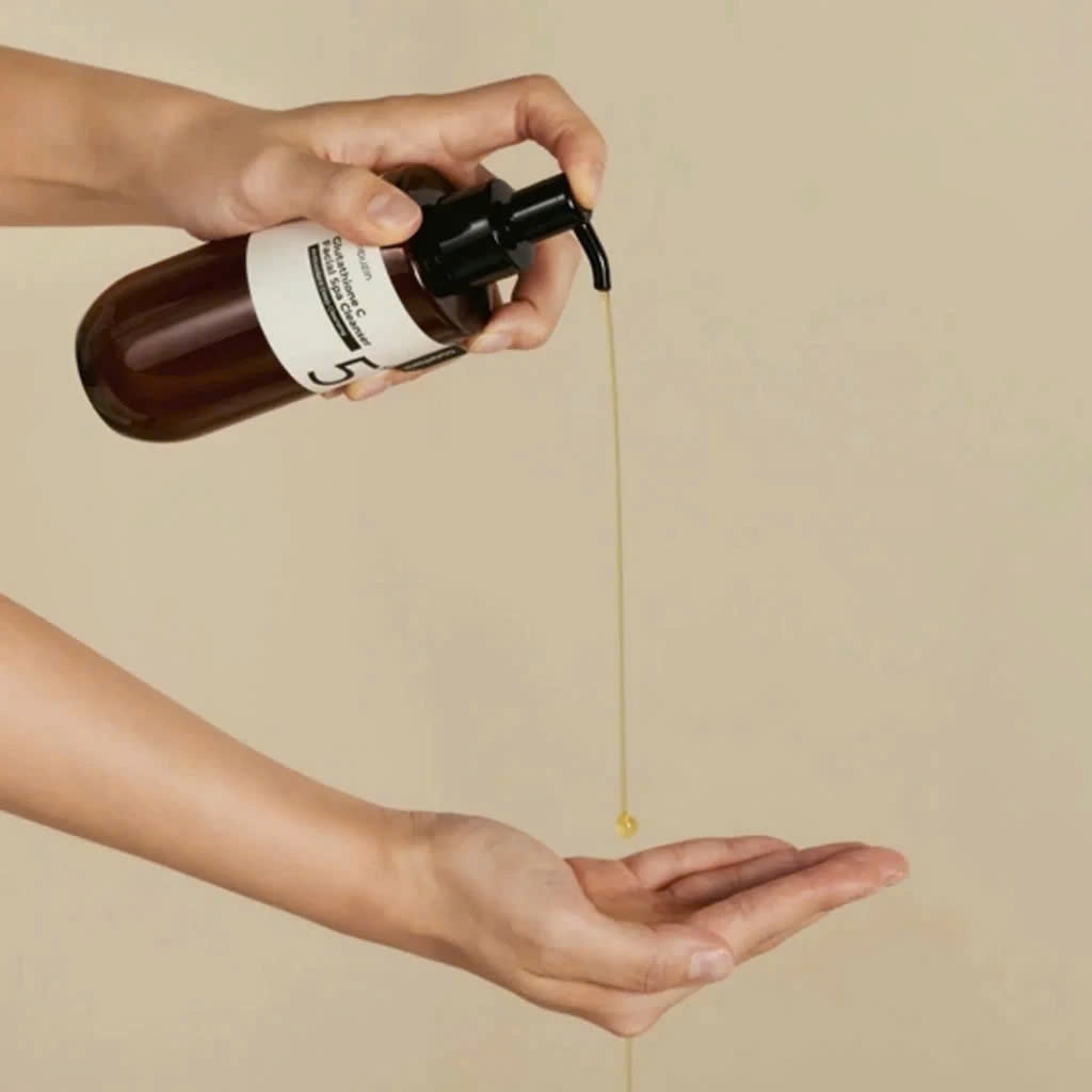 [DATE 3.2027] Dầu rửa mặt Numbuzin No.5 Glutathione C Facial Spa Cleanser giúp làm sạch mụn đầu đen, make up 200ml
