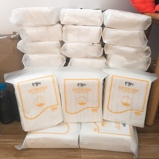 Bông tẩy trang 3 lớp cotton Lameila 222 miếng chính hãng mẫu mới #A72