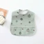 Yếm Vải Ăn Dặm Chống Thấm Totties Có Máng Hứng Cho Bé, Yếm Chống Thấm Chất Liệu Polyester