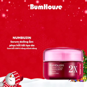Serum Numbuzin Rose PDRN Collagen 2X Serum 30ml