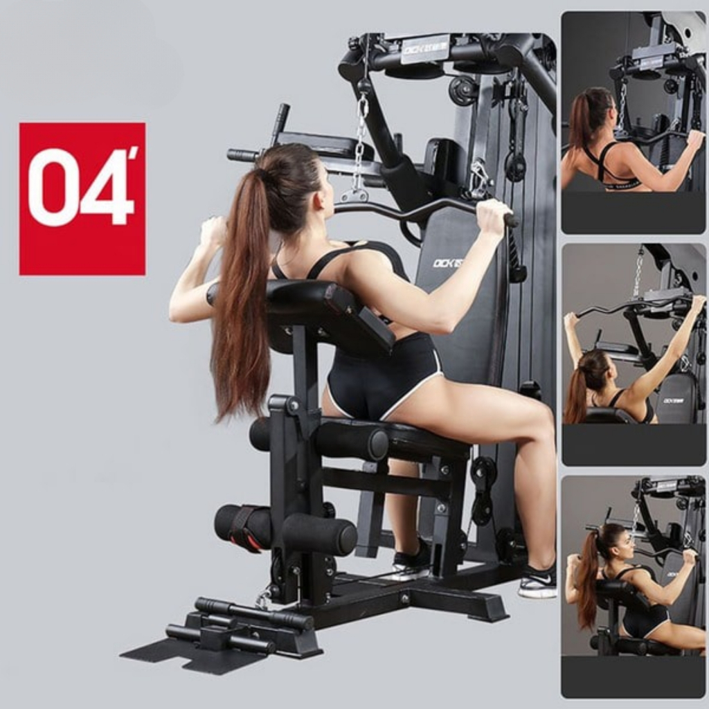 Giàn tạ đa năng HQ-908S - đơn giá chưa bao gồm bánh tạ tròn