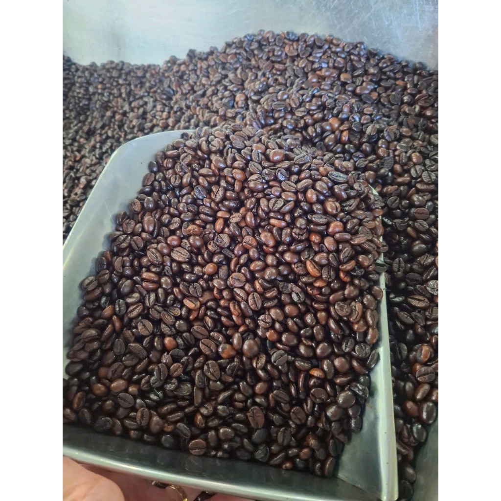 Cà phê Bột nguyên chất 50% Robusta 50% Culi Rang Bơ