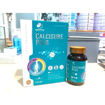 Canxi Plus Gold Star Viên Uống Bổ Sung Canxi Hữu Cơ Cho Người Già, Bà Bầu, Trẻ em, Hộp 30 Viên, Ngày Uống 1 Viên