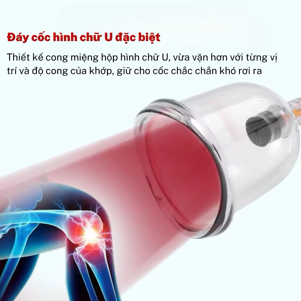 bộ giác hơi 12 ly nhựa trong suốT – KHÔNG LỬA, KHÔNG BỎNG, KHÔNG TRUYỀN NHIỄM – AN TOÀN CHO MỌI NGƯỜI