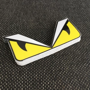 Logo đôi mắt fenfi[10x4cm] Hình dán decal siêu dính, chống nước, tem đua trang trí xe máy