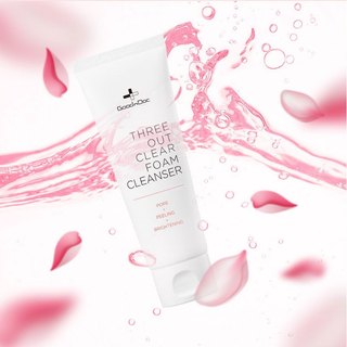 (TEM CÔNG TY) Sữa Rửa Mặt Dưỡng Sáng Cho Da GoodnDoc Three Out Clear Foam Cleanser 125ml