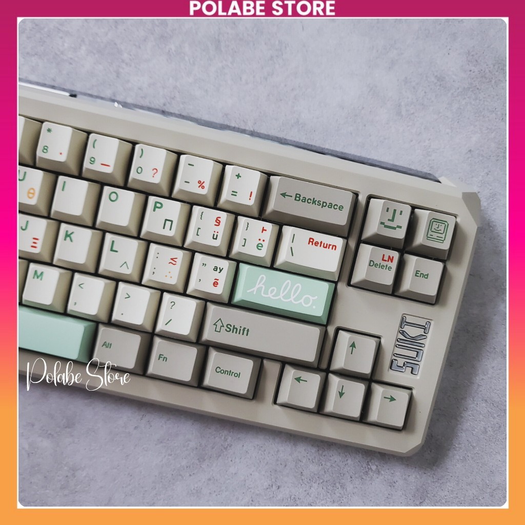Tổng hợp Keycap Retro phong cách XMI Cherry profile keycap cổ điển Russia Japan bàn phím cơ Polabe Store | BigBuy360 - bigbuy360.vn