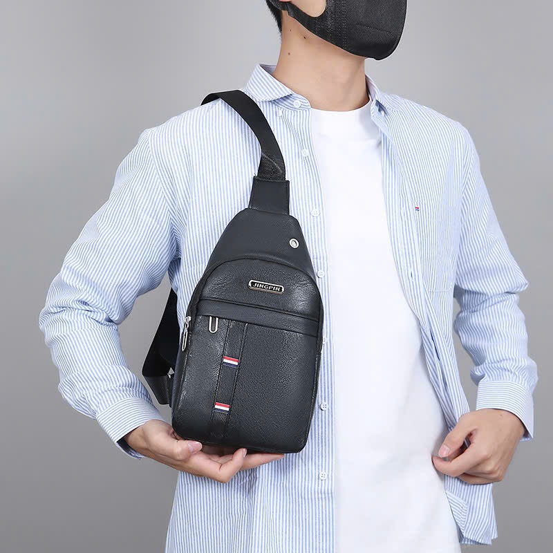 Túi đeo chéo nam nữ hình chữ nhật nhỏ gọn tiện lợi phong cách Hàn Quốc