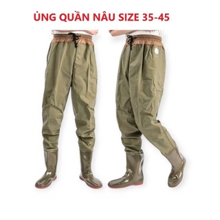 Ủng Liền Quần Làm Ruộng Làm Ao 2 Lớp - Ủng Đi Mưa Làm Bếp Làm Vườn Bảo Hộ Lao Động