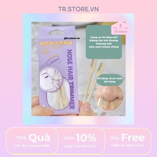 Dụng cụ tỉa lông mũi an toàn chuyên dụng Gecomo dành cho nam nữ Nose Hair Trimmer
