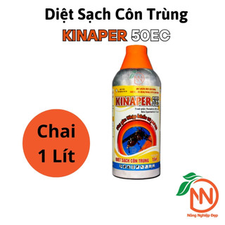 KINAPER 50ec Chai 1 Lít - Ruồi, Muỗi, Kiến, Gián