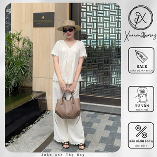 Set áo ly ngực + quần phối ren - Xuananhthomay