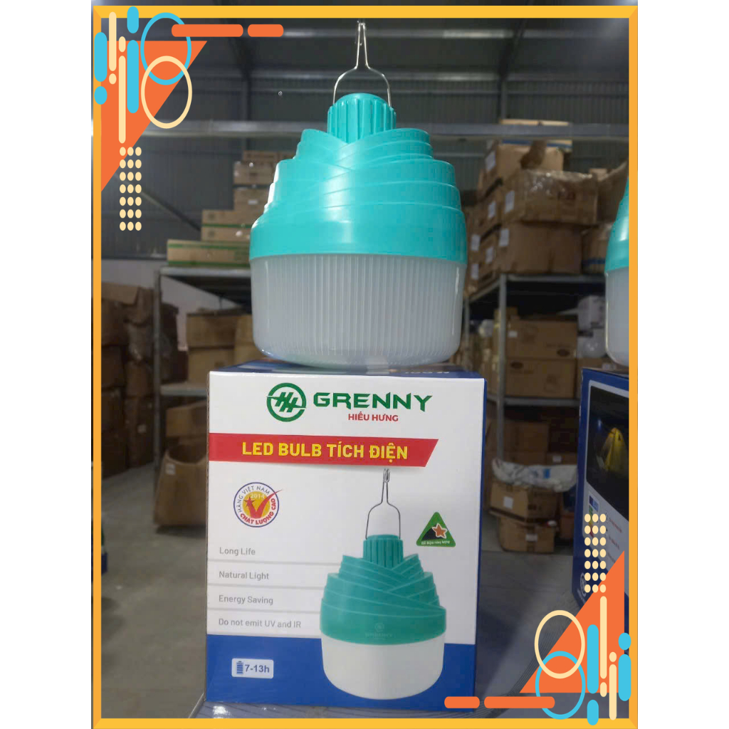 Bóng tích điện đui treo công suất lớn100w  Hiếu Hưng hàng loại 1 chất lượng cao