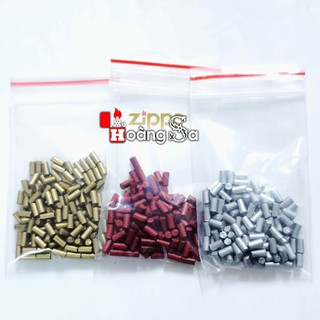(HỎA TỐC) 20 gram Đá vàng, đỏ, bạc khoảng 130 viên dành cho zippo tặng kèm hồ lô treo móc khóa