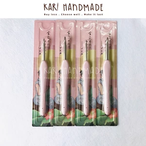 Kim Jinlan nhựa dẻo tím nhạt pastel cute