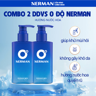 Dung dịch vệ sinh nam giới 0 độ Nerman hương nước hoa 100ml