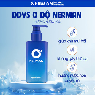 Dung dịch vệ sinh nam giới 0 độ Nerman hương nước hoa 100ml