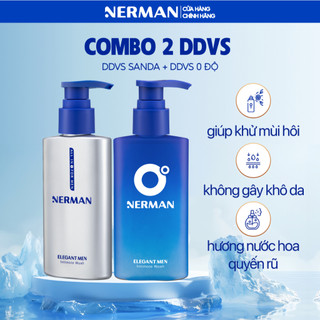 Dung dịch vệ sinh nam giới 0 độ Nerman hương nước hoa 100ml