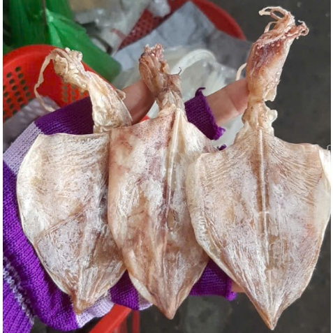 Khô Mực Size Vừa – Gói 500g, Mực Dày, Vị Tự Nhiên, Dễ Nướng