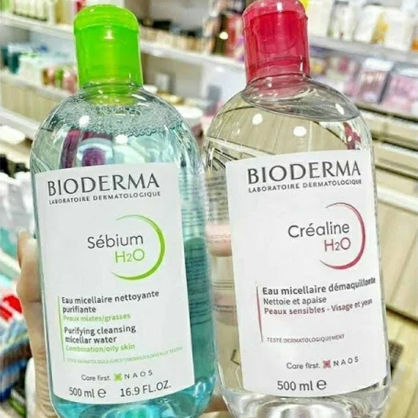 Nước Tẩy Trang Bio 500ml, Dành Cho Mọi Loại Da, chuẩn auth