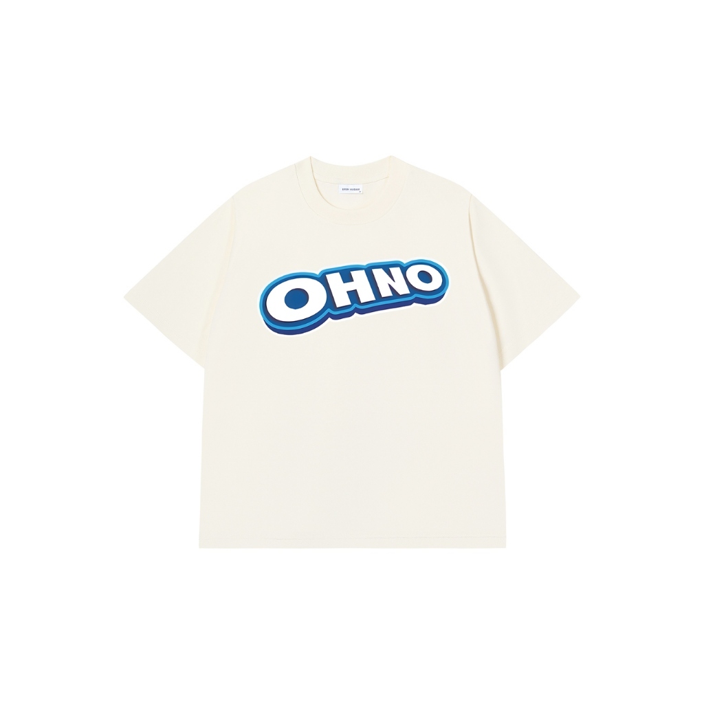 REDLABEL Áo Vớ Vẩn Áo Thun OHNO -- Cotton 100% Oversize Nam Nữ TS20