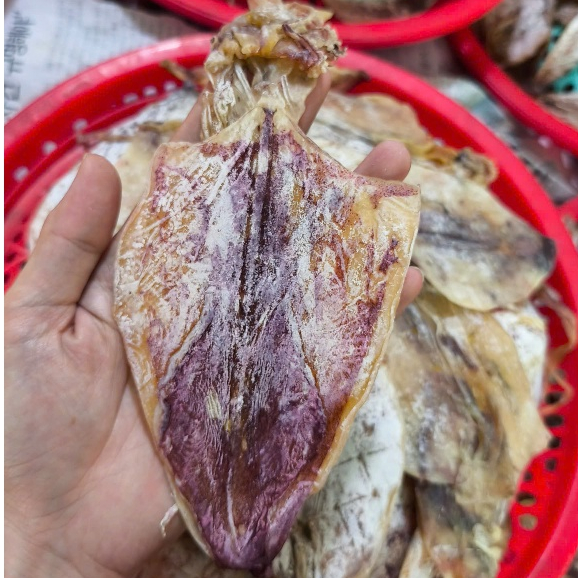 Khô Mực Size Vừa – Gói 500g, Mực Dày, Vị Tự Nhiên, Dễ Nướng