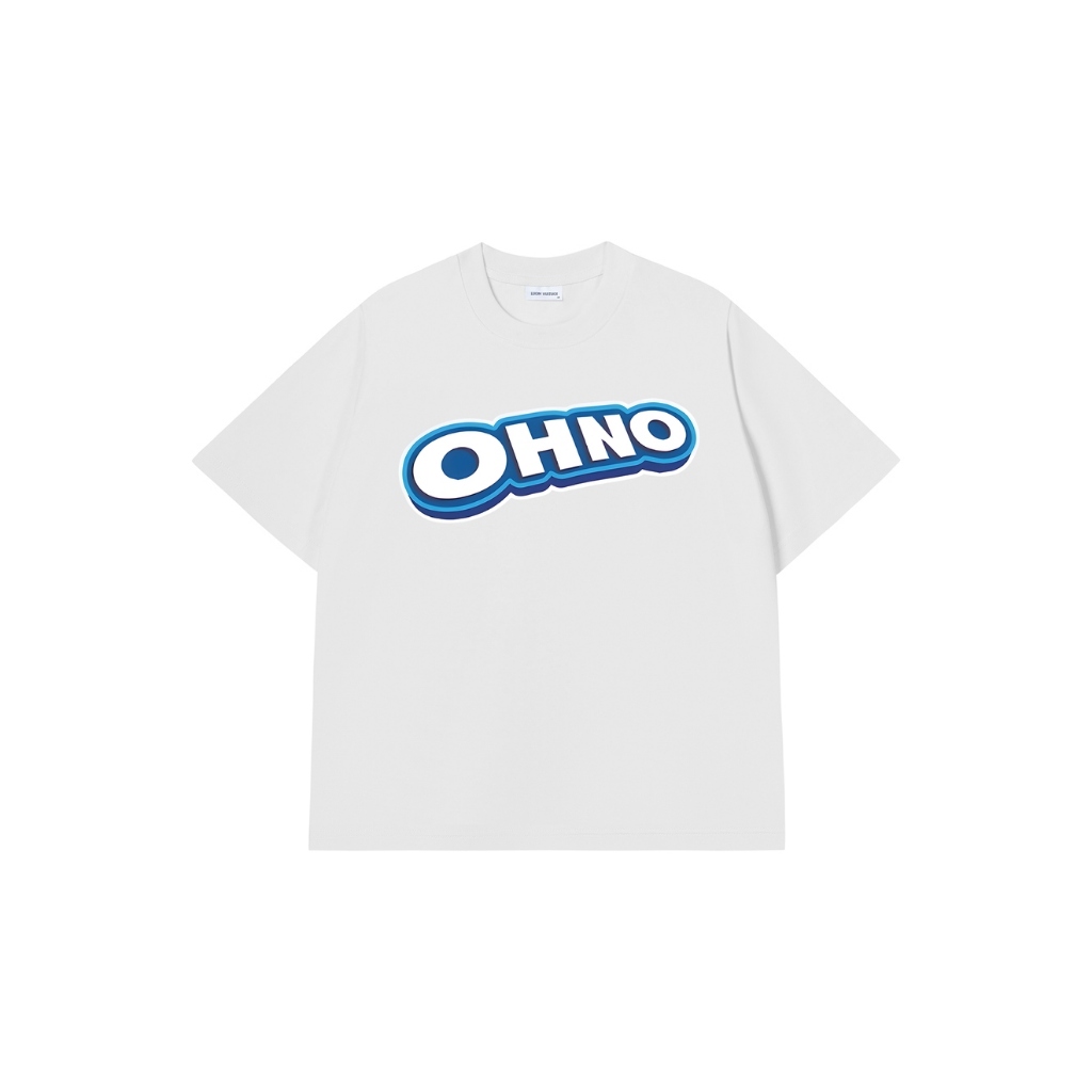 REDLABEL Áo Vớ Vẩn Áo Thun OHNO -- Cotton 100% Oversize Nam Nữ TS20