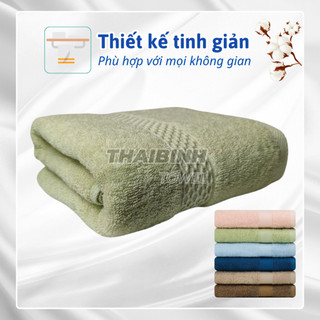 Khăn Tắm cỡ đại 70x140cm THAI BINH TOWEL 100% Cotton Mềm mại, Không Xổ Lông, Không Phai L5